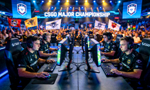 CSGO Major锦标赛赛事现场比赛图